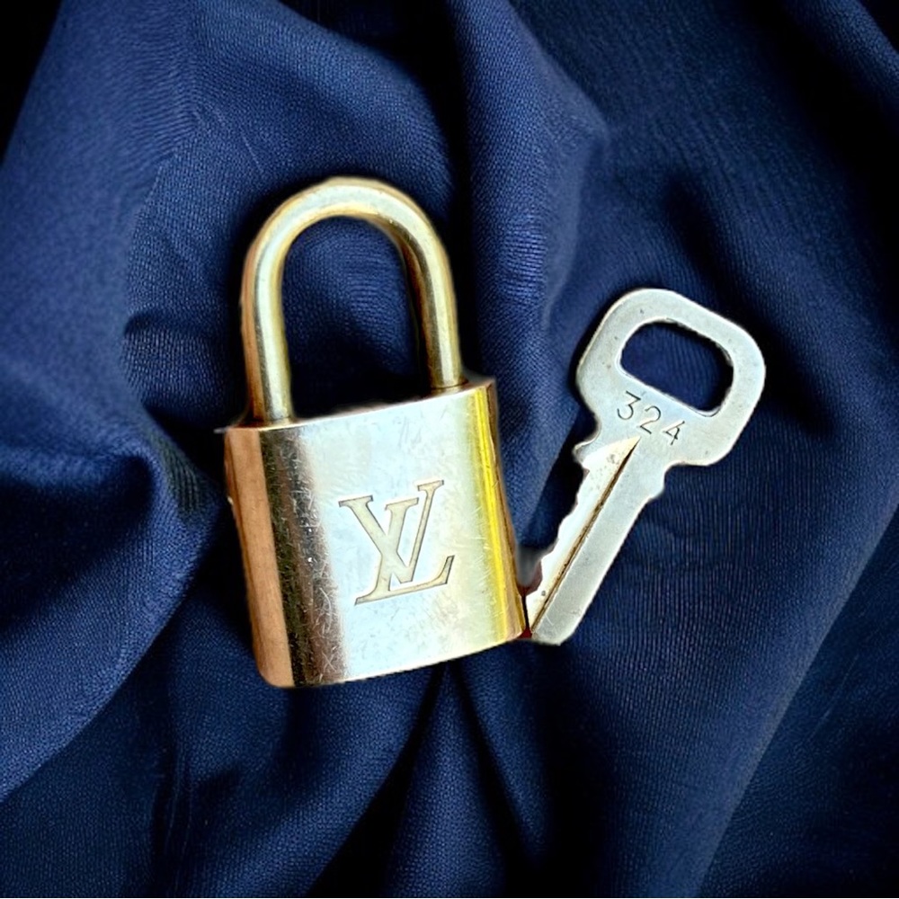 Louis Vuitton Cadenas Lock and Key Set #324